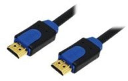 LogiLink CHB1103 HDMI kabel 3 m HDMI Type A (Standaard) Zwart, Blauw