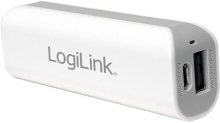 LogiLink PA0085 Mobile Power Bank, 2200 mAh Powerbank