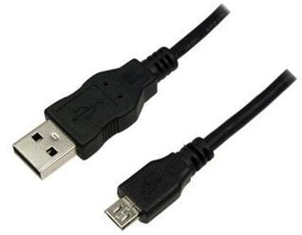 LogiLink USB 2.0 A Male naar USB 2.0 Micro Male - 3 m