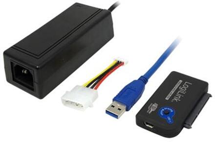 LogiLink USB Adapter, USB 3.0 to SATA + OTB - small