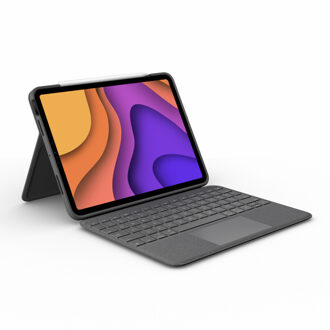 Logitech Folio Touch Apple iPad Air (2022/2020) Toetsenbordhoes QWERTY Grijs