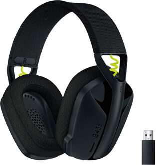 Logitech G draadloze gaming headset G435 Lightspeed (Zwart)