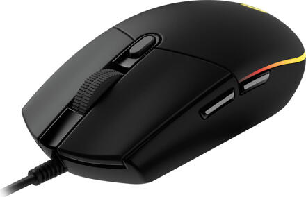 Logitech G102 Lightsync Optische Bedrade Gaming Muis - Zwart