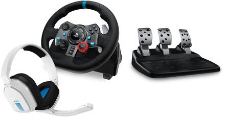 Logitech G29 Racestuur + ASTRO A10 headset