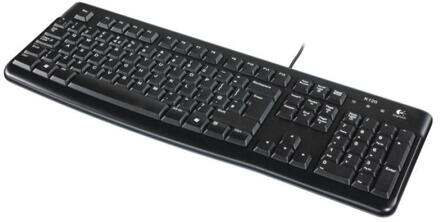 Logitech K120 (Qwerty US) Toetsenbord Zwart