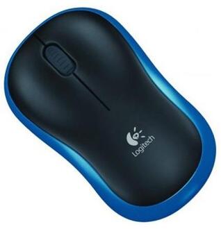 Logitech M185 Draadloze Muis Muis Blauw
