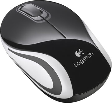 Logitech M187 Wireless Mini Mouse Muis Zwart