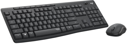 Logitech MK295 Silent Wireless Combo (Zwart)