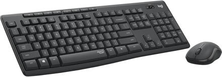 Logitech MK295 Silent Wireless Combo (Zwart)