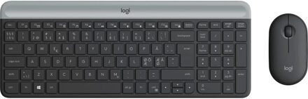 Logitech MK470 - Toetsenbord RF Draadloos - QWERTY - Deens, Fins, Noors, Zweeds / Grafiet