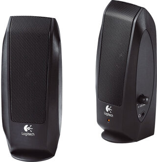 Logitech S-12 Stereo speakers PC speaker Zwart