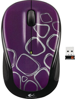 Logitech Wireless Mouse M325 Purple Boulder Muis
