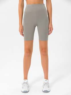 Logo Basis Shorts Grijs - XS