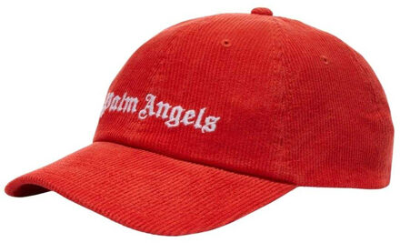 Logo Corduroy Honkbalpet (Rood)