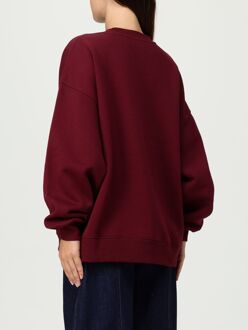 Logo Crewneck Sweatshirt Donkerrood