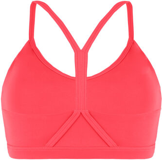 Logo Dames Framboos Rood Sportbeha