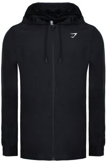 Logo Heren Zwart Track Jacket