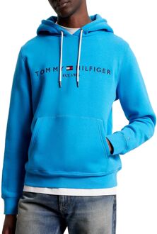 Logo Hoodie Heren blauw - S