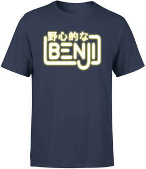 Logo Men's T-Shirt - Navy - L Blauw