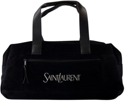 Logo Reistas Saint Laurent , Black , Heren - ONE Size
