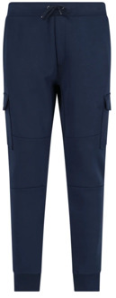 Logo Sportieve Broek Ralph Lauren , Blue , Heren - 2Xl,L,M,S