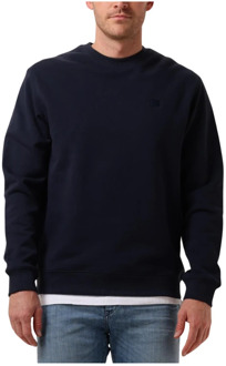 Logo Sweater Heren donkerblauw - XXL