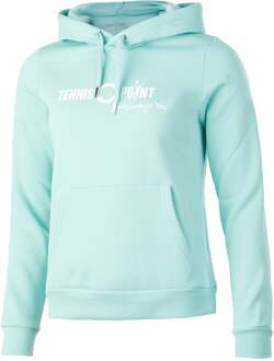 Logo Sweater met capuchon Dames mint