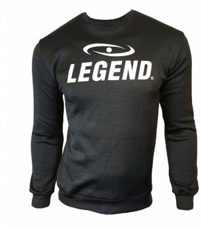 Logo Sweater Zwart Maat L