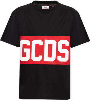 Logo T-shirt Gcds , Black , Heren - Xl,L,M,S,Xs