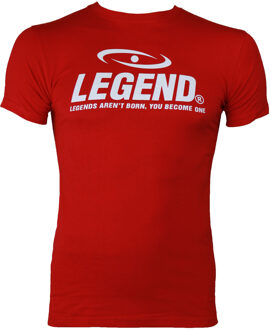 Logo T-shirt Rood Maat S