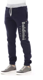 Logoprint Trainingsbroek Marineblauw Donkerblauw - 2XL