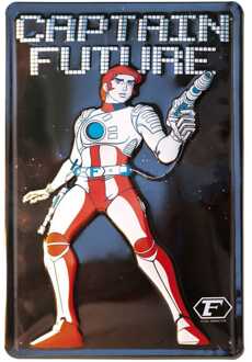 Logoshirt Captain Future Tin Sign 20 x 30 cm