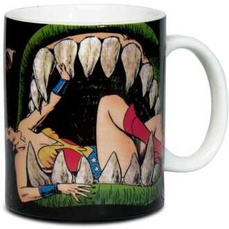 Logoshirt DC Comics Mug Wonder Woman Jaws Of The Leviathan