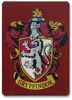 Logoshirt Harry Potter Tin Sign Gryffindor 15 x 21 cm