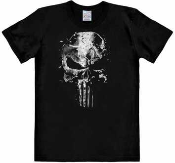 Logoshirt Marvel Easy Fit T-Shirt Punisher - Mercury Skull Size XL