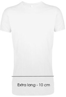 Logostar T-shirt XXXtra lang - Kleur: Wit, Maat: XS