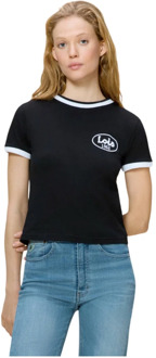 LOIS Emma T-shirt in verschillende kleuren Lois , Black , Dames - Xl,L,M,S