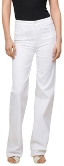 LOIS Palazzo Style Jeans Lois , White , Dames - W29 L32,W30 L32,W32 L32,W26 L32,W31 L32,W28 L30