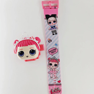 LOL surprise sorpresa juguetes 3D dibujos animados relojes figura Anime educativo juguetes de reloj kids watches