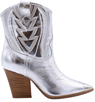 Lola Cruz Western Style Cowboy Boots Lola Cruz , Gray , Dames - 37 Eu,40 Eu,38 EU