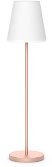Lola Slim 180 LED vloerlamp roségoud roségoud, wit