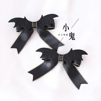 Lolita Halloween Kleine Dingen Heks Bolhoed Broche Side Clip Bat Wing Little Devil Een Paar Hairclips hand Manchet 6 vis Mouth Clip