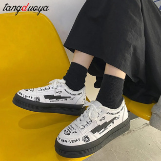lolita sneaker platform shoes women Kawaii Casual Shoes College Style Lolita Shoes Female Women's Sneakers Harajuku Vulcanized