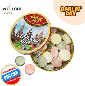 Lollipops darlin'day Soviet hit with the taste of: барбариса, дюшеса, Mint 180 C.