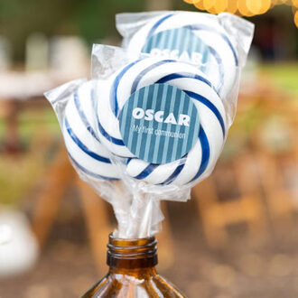 Lolly's blauw (set van 6)