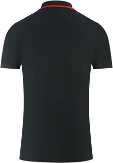 London 1851 Black Polo Shirt Zwart