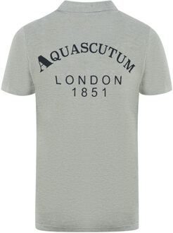 London 1851 Grey Polo Shirt Grijs - M