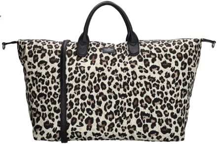 London Buckingham Duffle beige weekendtas - H 36 x B 65 x D 20 cm