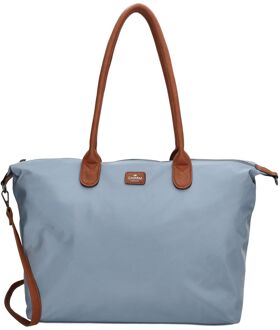 London Buckingham Laptopbag 15.6" steelblue Blauw - H 51 x B 33 x D 14 cm