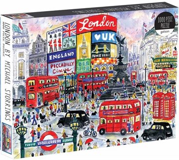 London By Michael Storrings Puzzle (1000 Piece) -  Galison (ISBN: 9780735359642)